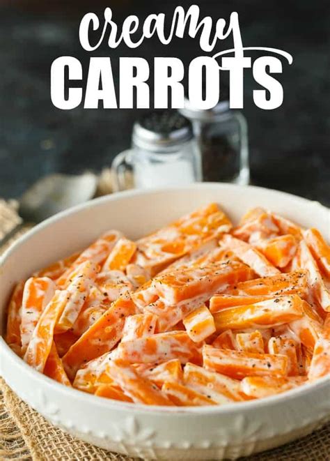 Creamy Carrots Recipe Easy And Delicious Simply Stacie