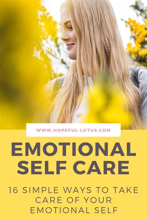 22 Emotional Self Care Ideas For Emotional Wellness And Mental Health