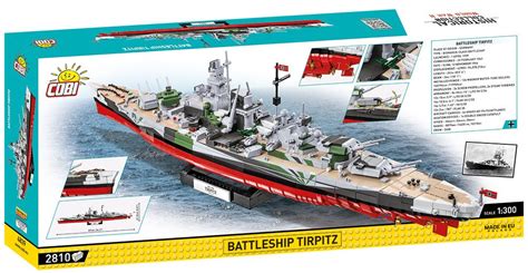 Cobi Battleship Tirpitz Set 4839 — Cobi Building Sets