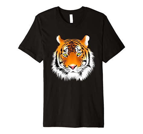 Tiger Design Premium T Shirt Clothing