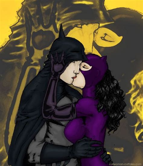 Batman And Catwoman Kiss National Kissing Day Batman And Catwoman