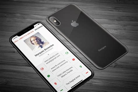 This business card scanner app for iphone offers you to scan business cards with the device while business card scanning may work on iphone 3gs, ipad 2, and earlier models, you will get the. iPhone X Business Card | Download business card, Business cards layout, Business cards creative