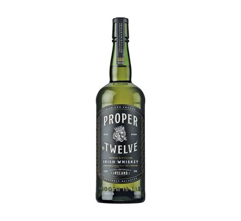 Proper Notwelve Triple Distilled Irish Whiskey By Conor Mcgregor 12 X