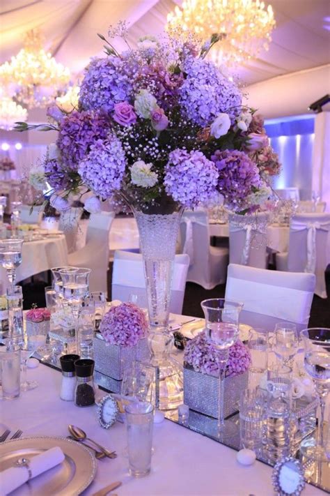 Light Purple Wedding Centerpieces