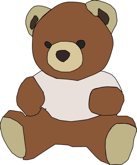 Stuffed Teddy Bear Clip Art 127912 Free Svg Download 4 Vector