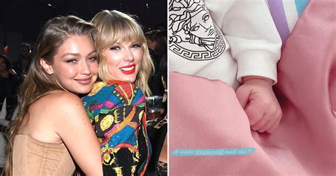Taylor Swift Sent Gigi Hadids Daughter A Sweet T Popsugar Celebrity Uk