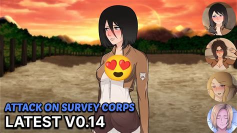 review attack on survey corps latest [v0 14] youtube