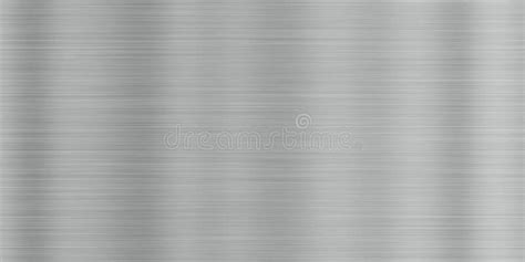 Aluminum Brushed Metal Seamless Background Textures Stock Illustration