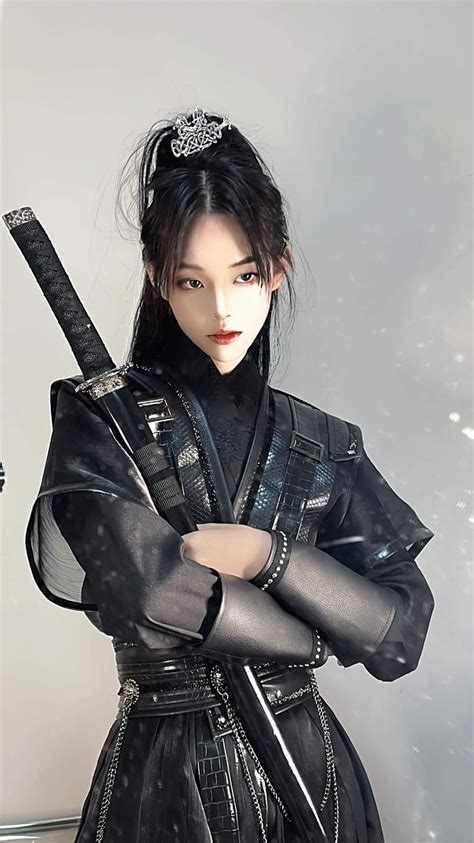 Pin By Reverie C On Hanfu And Hanbok Warrior Outfit Female Samurai