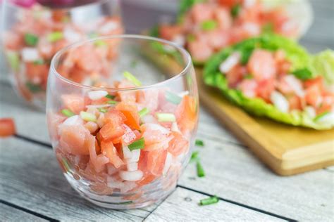 Lomi Lomi Salmon Is A Traditional Hawaiian Side Dish Served At Parties And Gatherings It