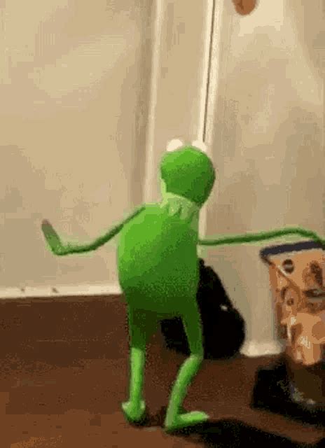 Kermit Dancing  Kermit Dancing Happy Discover And Share S