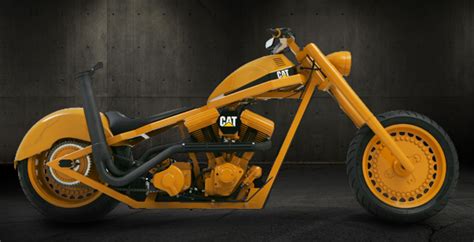 caterpillar bike by orange county choppers custom motorcycles