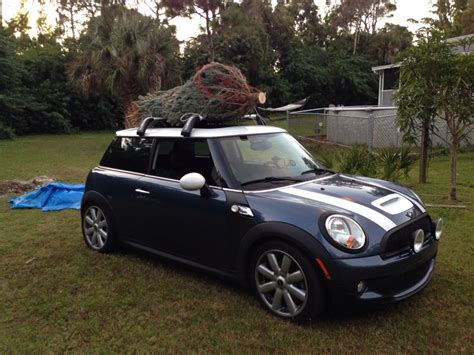 Mini Cooper Roof Rack Christmas Tree Roof Rack Mini Cooper Bmw Car