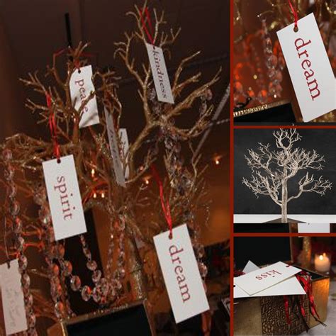 Move Away From The Traditional Guest Book And Mix It Up A Bit With A Wish Tree The Wish Tree Is