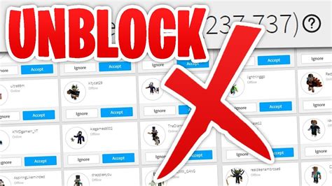 How To Unblock Someone On Roblox Easy Method Youtube
