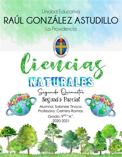 Caratula De Ciencias Naturales By Saby Tinoco 98 Flipsnack
