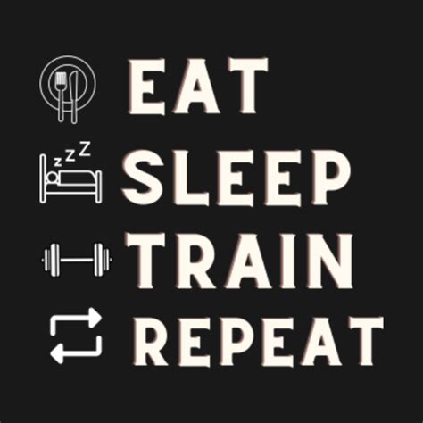 eat sleep train repeat eat sleep train repeat t shirt teepublic