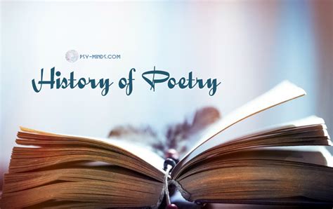 History of Poetry ~ Psy Minds
