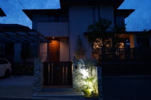 夜のライティング計画でマイホームを楽しもう!効果的な魅せかた｜奈良県奈良市｜エクステリア・外構｜ハシグチガーデン
