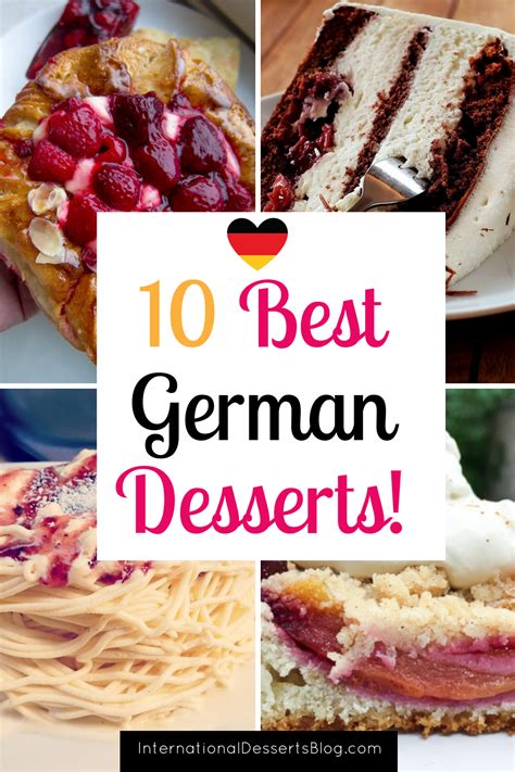 Must Try German Desserts Sweet Treats In German Desserts