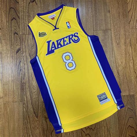 It could just be my faulty memory, but all the same, i don't remember any outcry when the. Men's Los Angeles Lakers NO. 8 Kobe 1999-2000 Championship Authentic Jersey Yellow Shirts