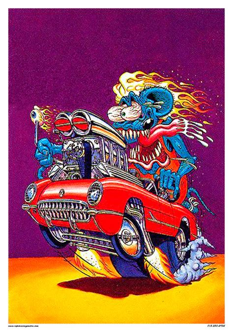Vintage Reproduction Racing Poster Crazy Monster Corvette Gasser Hot Rod Etsy