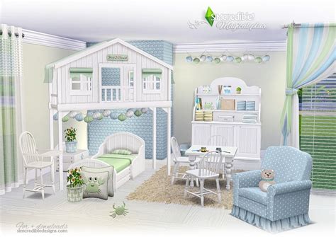 Lana Cc Finds Magical Place Kids Room By Simcredible Sims 4
