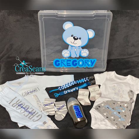 Custom Baby Box Etsy