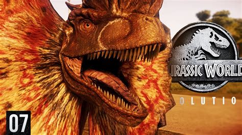 A Dilophosaurus Breakout Jurassic World Evolution Gameplay Part 7 Youtube