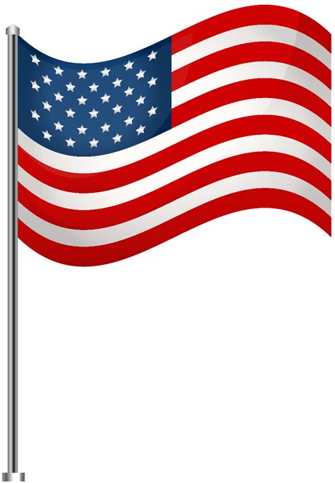 Download High Quality American Flag Transparent Invisible Background