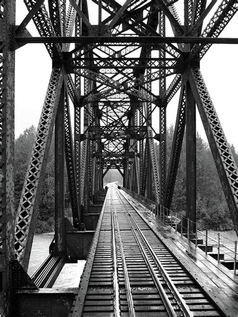 Alaska Railroad Trestle Bridge Photograph By Lori Deiter Pixels