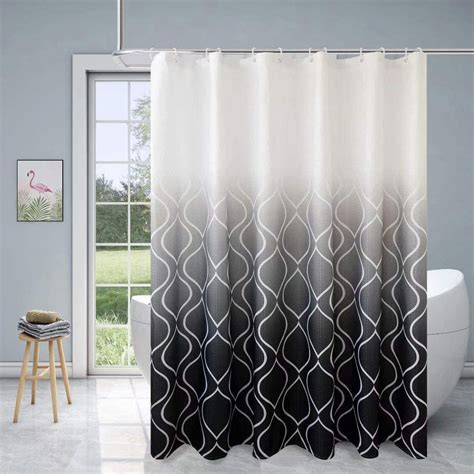 Xikaywnt Moroccan Ombre Shower Curtains For Bathroom Waterproof