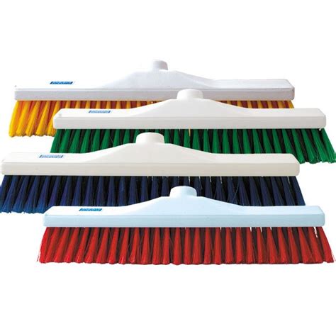 40cm Colour Coded Soft Broom Ramon Hygiene Products