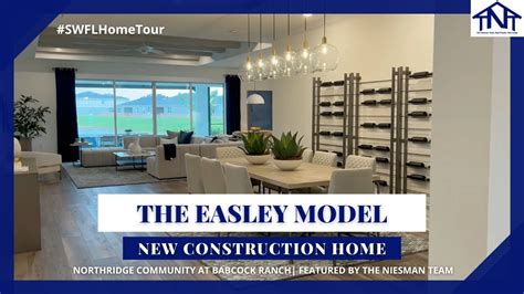 Easley Model Home Tour | Northridge at Babcock Ranch - YouTube