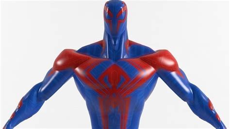 Spiderman Miguel Ohara 3d Model Rigged Cgtrader