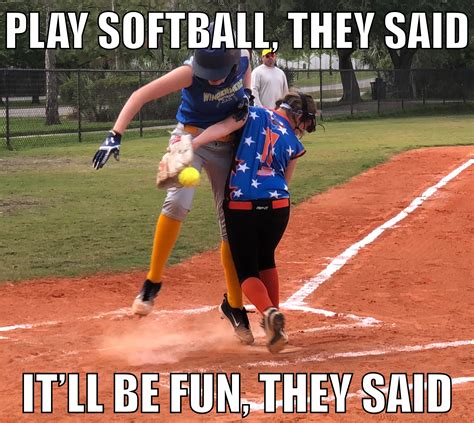 Short Funny Softball Quotes Shortquotescc