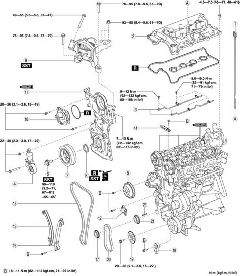 Mazda Cx 5 Service And Repair Manual Timing Chain Removalinstallation