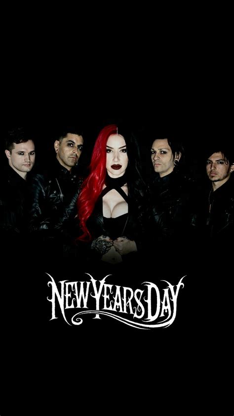 New Years Day Wallpaper For Phone New Years Day Band Ashley Costello