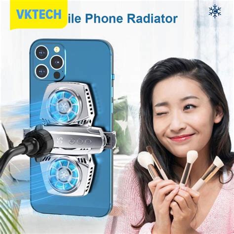 Vktech K4 Mobile Phone Radiator Semiconductor Temperature Display