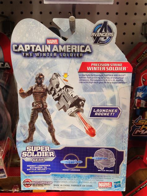 Hasbro Captain America The Winter Soldier 4 Figures Released Marvel