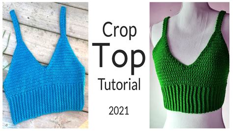 Best Crochet Crop Top Tutorial Easy Crochet Top Tutorial Youtube