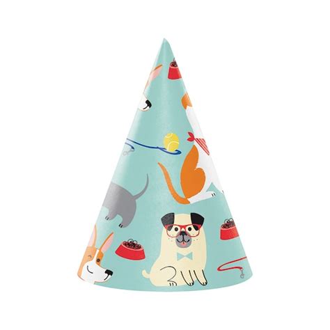 Dog Party Hats Dog Birthday Party Hats Dog Party Supplies Etsy