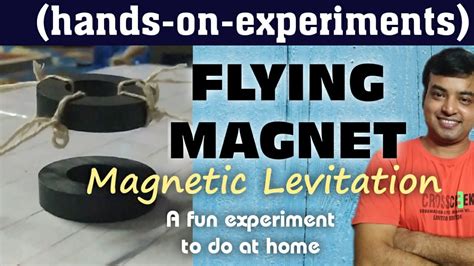 Flying Magnet Magnetic Levitation Easy Science Experiments To Do At