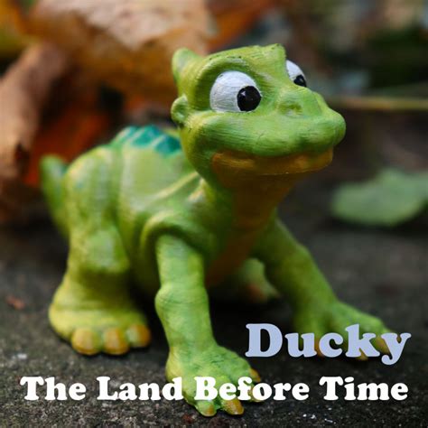 3d Printable Ducky From The Land Before Time By Rober Rollin In 2023 3d Printing Diy 3d