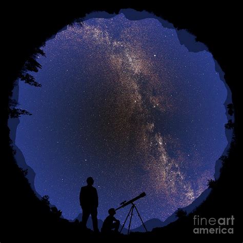 360 Degree Night Sky Photograph By Mark Garlickscience Photo Library