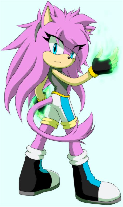 Cool Amy Like She Is A Cool And Girl Form Of Silver Kindu Cute Sega Characters Pinterest