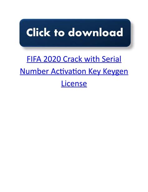 FIFA Crack With Serial Number Activation Key Keygen License By Todd Moeller Issuu