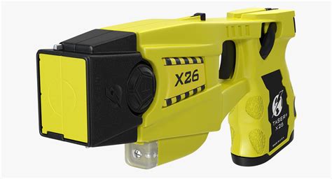 Conducted Electrical Weapon Taser X26 3d Model 49 3ds C4d Fbx Ma Obj Max Free3d