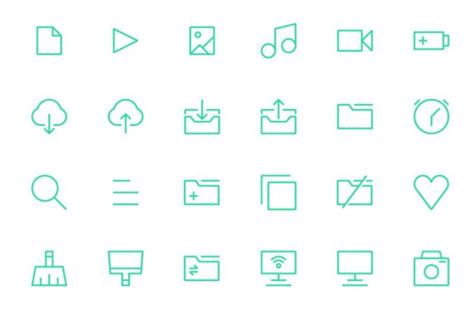 Free 100 Minimal Uiux Icons Png Titanui