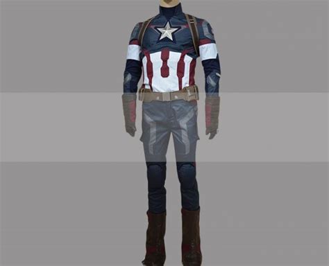 Age Of Ultron Captain America Avengers Uniform Cospaly Suit Costume For